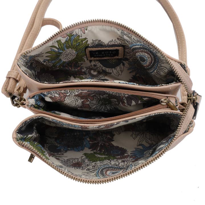Liz Soto Handbags - Wholesale Crossbody Bag - Women's - Ella 3311 cross-body and wristlet
