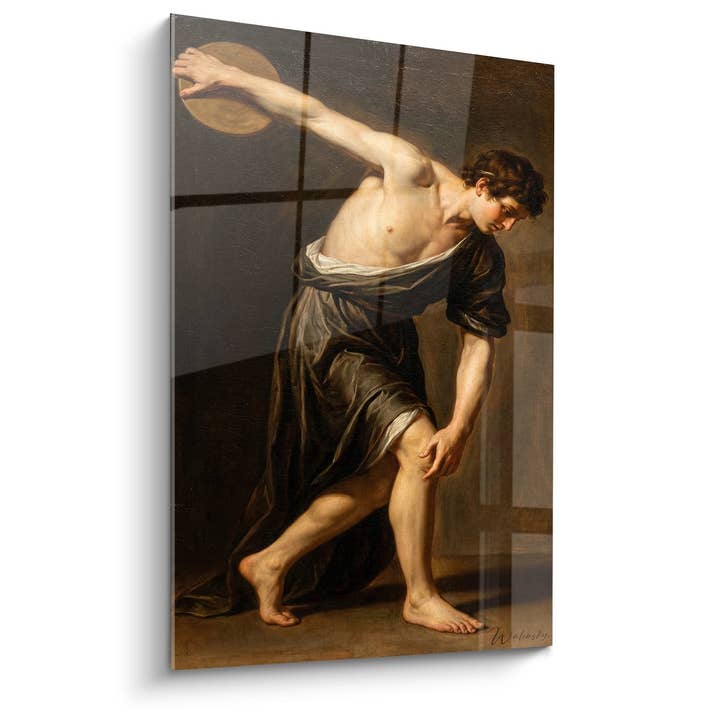 Discobolus Table - Ancient Athlete in Motion - Athletics Edition for wholesale by Walensky