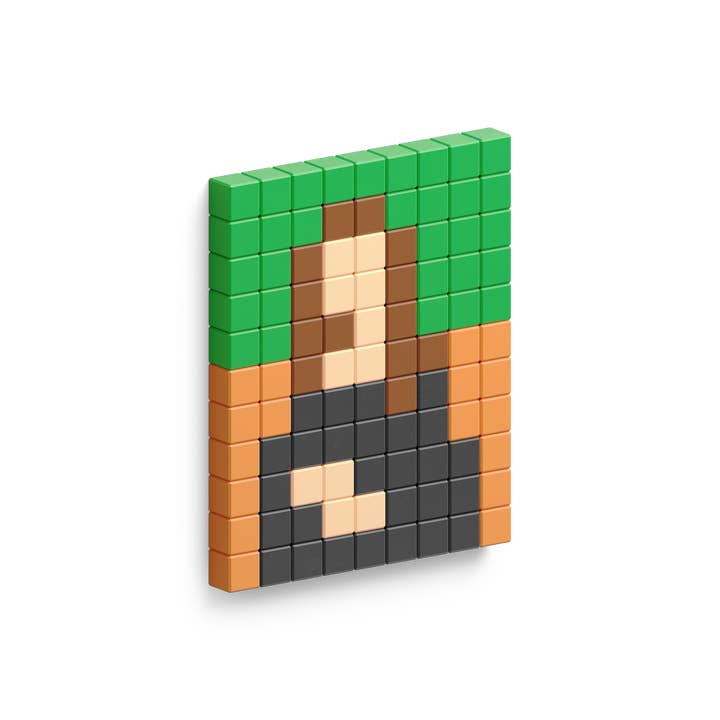 PIXIO - Wholesale Building Set - Kids - Masterpieces Leonardo Da Vinci - 100pc Magnetic Set1