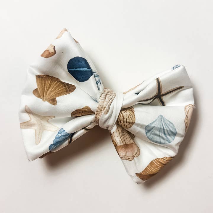 Salt & Sand Plush Bow for wholesale by Mack & Co.