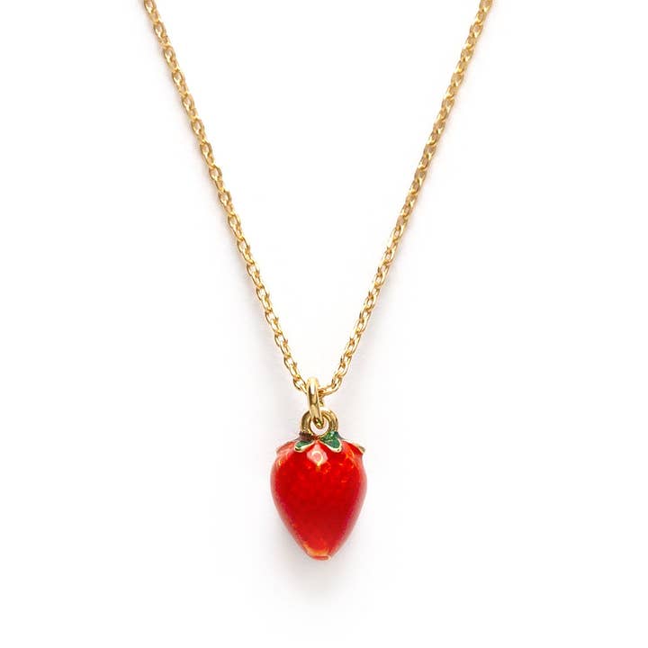 Amano Studio - Wholesale Pendant/Charm Necklace - Summer Strawberry Necklace