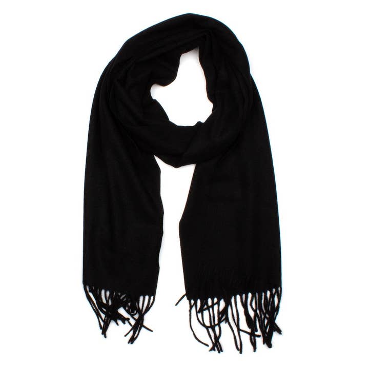 Sciarpa Wavre Nera per la vendita all'ingrosso da parte di 7East
