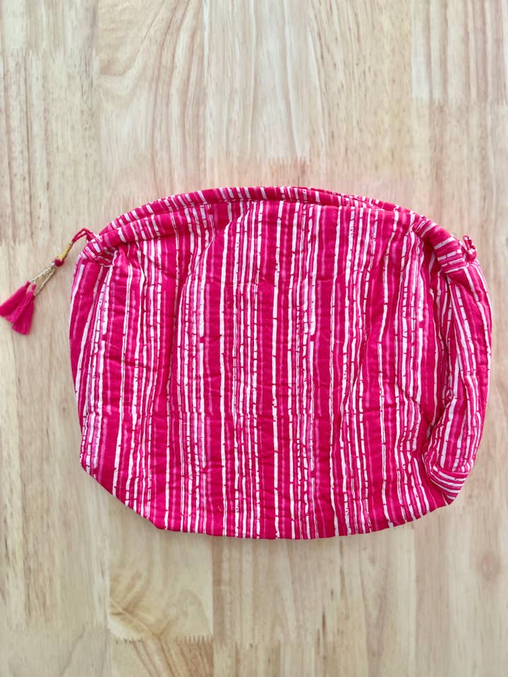 Set of 3 Cosmetic Pouches/WashBags for wholesale by Traditional Trinkets & Textiles