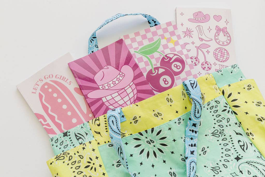 Sunshine & Agape - Wholesale Journal/Diary - Kids - K-1st Family Gratitude Journal - Disco Cowgirl Line  5