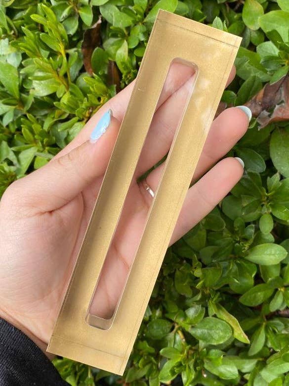 GOLD Acrylic-Lucite for wholesale by A&S Mezuzot