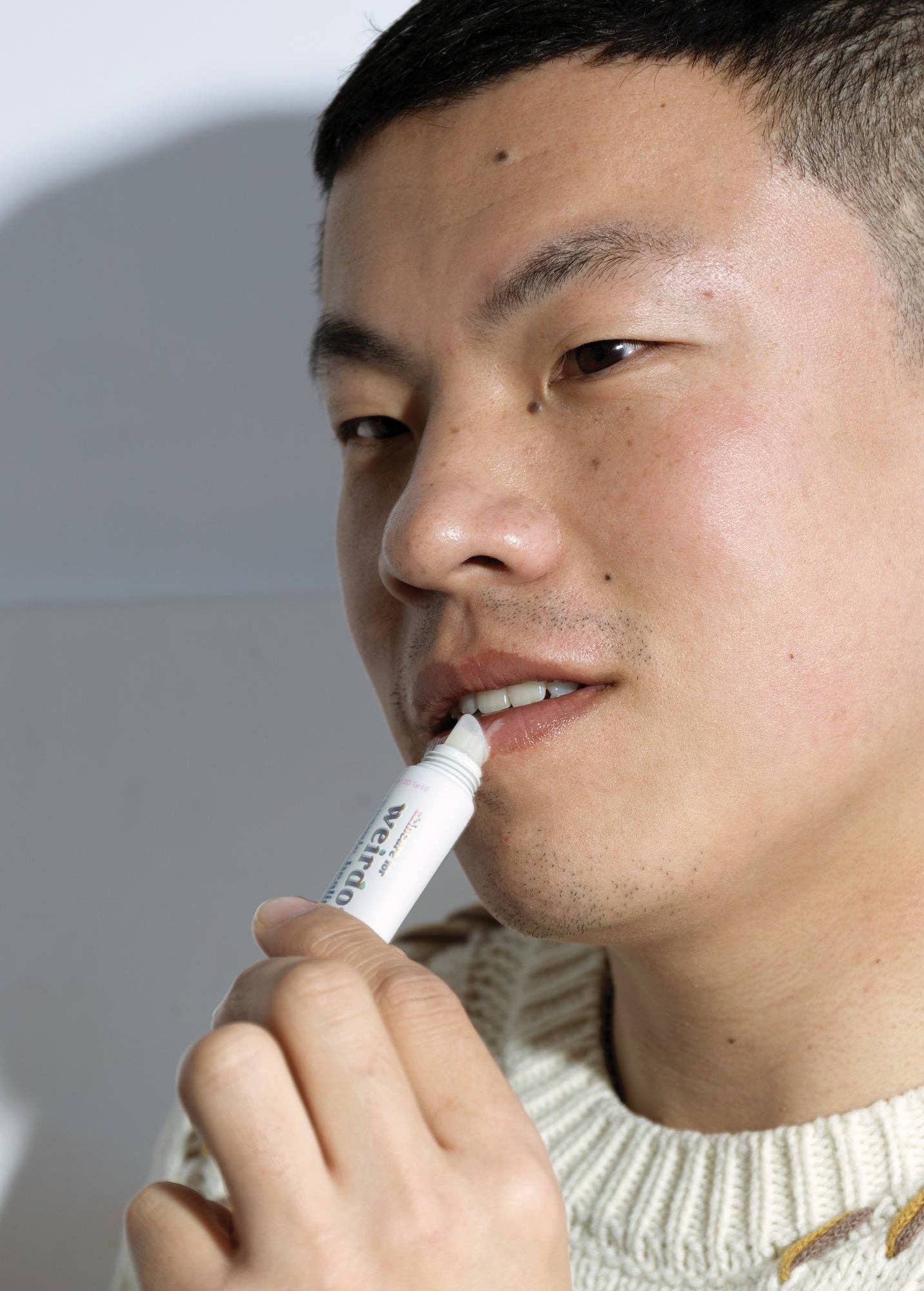 Skincare for Weirdos - Wholesale Lip Gloss - Peptide Lip Glaze – Hydrating Vanilla Softee (10ml)3