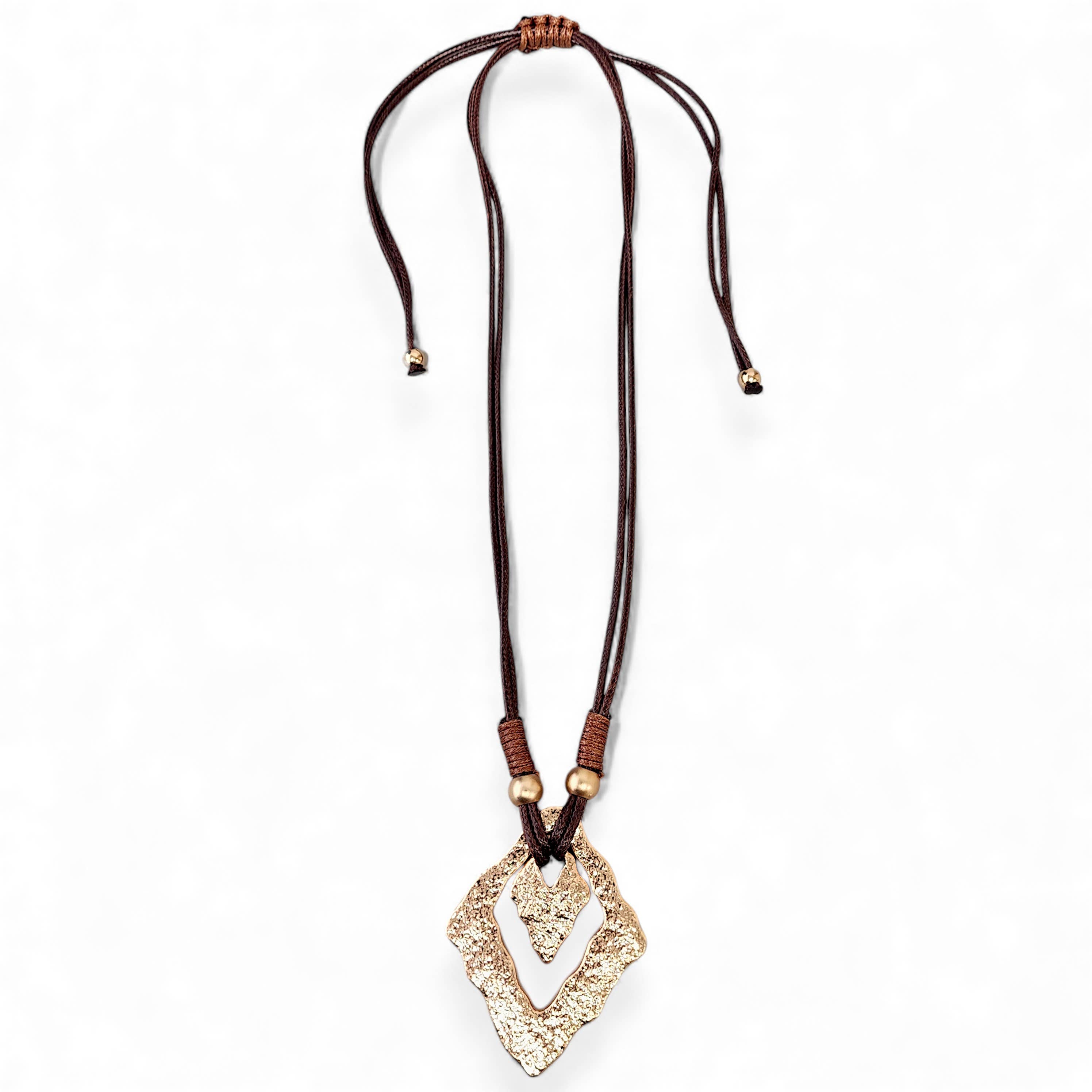 Bijoux Envie Statement Jewelry - Vente Colliers à pendentif - Collier Pendentif Bohème Occidental | Bijoux Artisanal Statement3