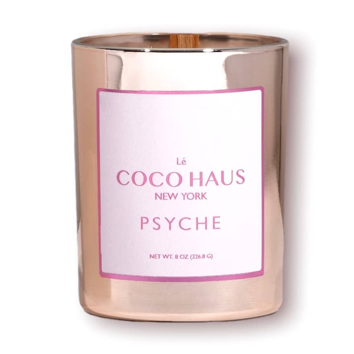 Psyche Vanilla Plum & Black Rose Jar Candle for wholesale by Lé COCO HAUS