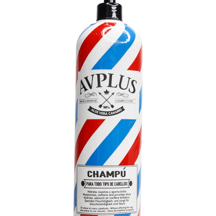 AV PLUS Barber – Großhandel Haarshampoos – Aloe Vera Shampoo - 1 Liter