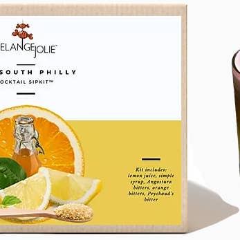 Mélange Jolie The South Philly Cocktail SipKit (Case of Six) for wholesale by Melange Jolie Cocktail SipKits