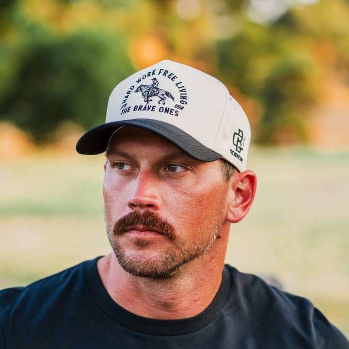 Hard Work Free Living Hat| The Brave Ones for wholesale by The Brave Ones