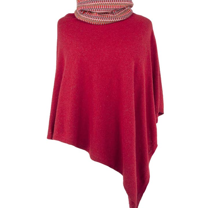 Cadenza Italy Ltd – Großhandel Schal – Damen – Kaschmir-Mischung Geo Schlauchschal11