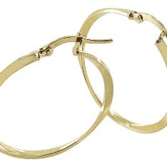 NCREF20061 Hoop Earrings for wholesale by L'Art de la Créole