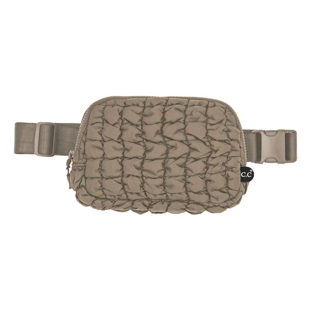 Fashion City – wholesale Belt bag – Women’s – Quilted Puffer Fanny Pack Belt Bag9