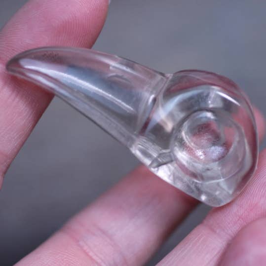 Keystone Crystals - Wholesale Decorative Figurine - Gemstone Raven Skull Figurine – Carved Crystal Decor11