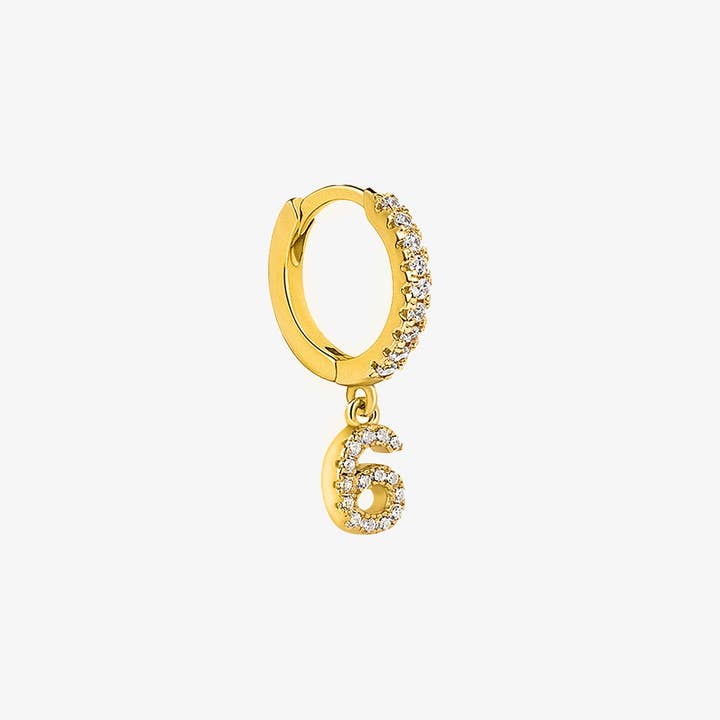 Kalk Store – wholesale Enkelt örhänge – Sex Piercing Guld