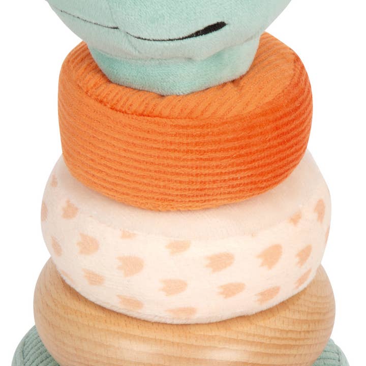 small foot - Wholesale Wood Toy - Kids - Stacking Tower "Dino" | Motor Skills Toy | Wooden Toy6