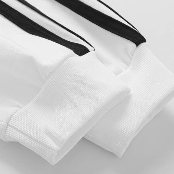 Rosa Clothing - Wholesale T-Shirt - Women's - Classic striped Raglan Crewneck long sleeve T-shirt8