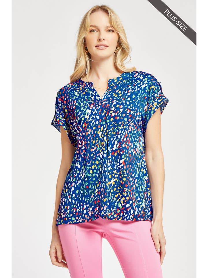 Royal Multi PLUS SIZE Lizzy Dolman Short Sleeve Wrinkle Free for wholesale on Faire