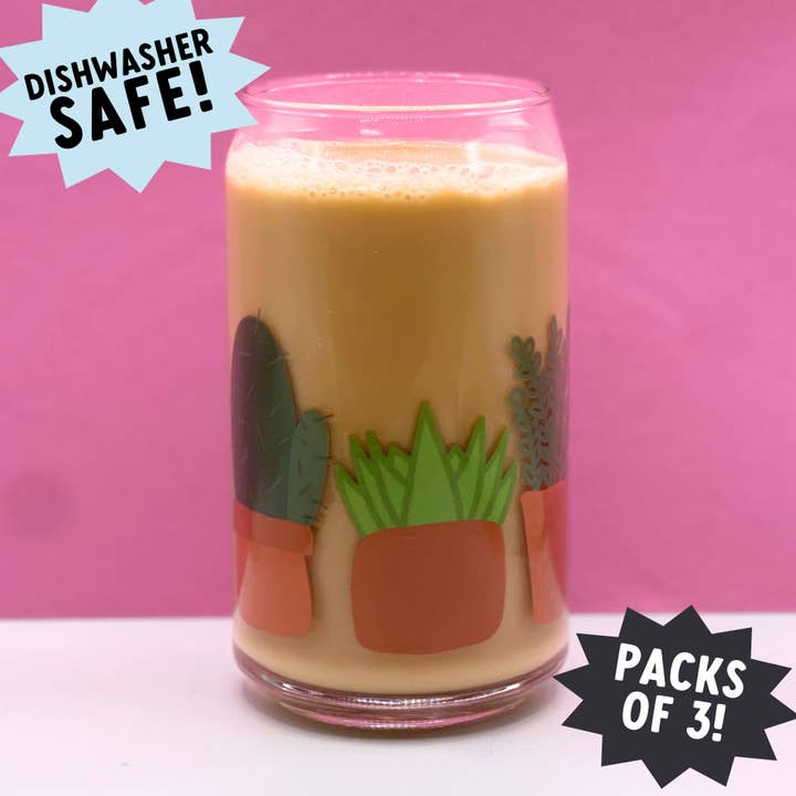 Plantes - Tasse en verre pour la vente par Just Be Kind Co.