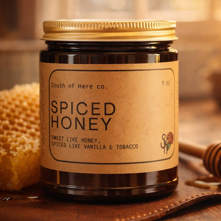 Spiced Honey for wholesale by South Of Here Co