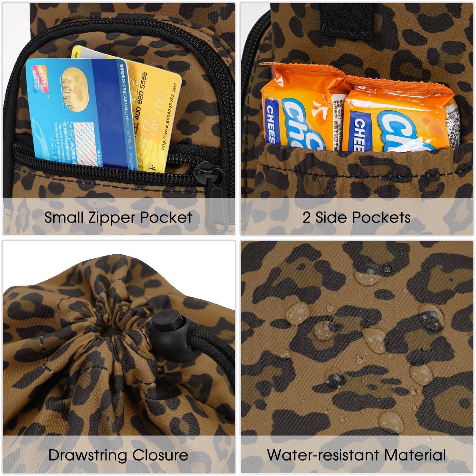 wandf - Wholesale Bottle Rack/Holder - Insulated Water Bottle Holder with Strap and Phone Pocket42