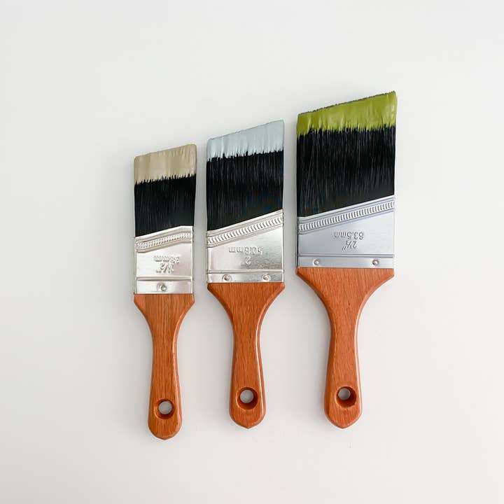Country Chic Paint - Wholesale Paint/Wax Brush - Short-Handle Paint Brush - Synthetic Bristles3