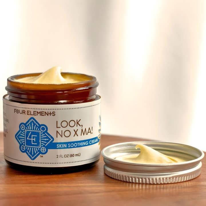 Four Elements Organic Herbals - Vente Crème/baume/pommade cicatrisante - Regarde, No X Ma ! Crème apaisante pour la peau - 2 oz4