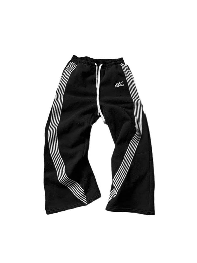 SALINA TRADING INC - Wholesale Lounge Sweatpants/Joggers - Men's - Vintage Striped Jogger Pants Casual Athleisure Bottoms6