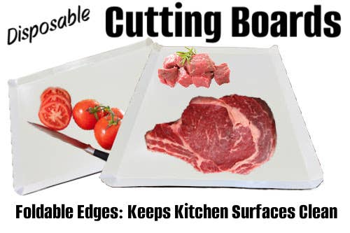 Butcher BBQ Inc - Wholesale Cutting Board - Disposable Cutting Boards/18"x24"/30ct/ Fold Up Edges3