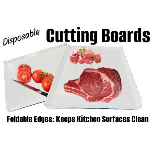 Butcher BBQ Inc - Wholesale Cutting Board - Disposable Cutting Boards/18"x24"/30ct/ Fold Up Edges3