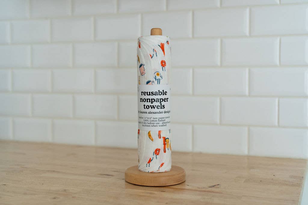 Lauren Alexander Designs – wholesale Paper towels – Reusable Paper Towels - Sunday Morning 2