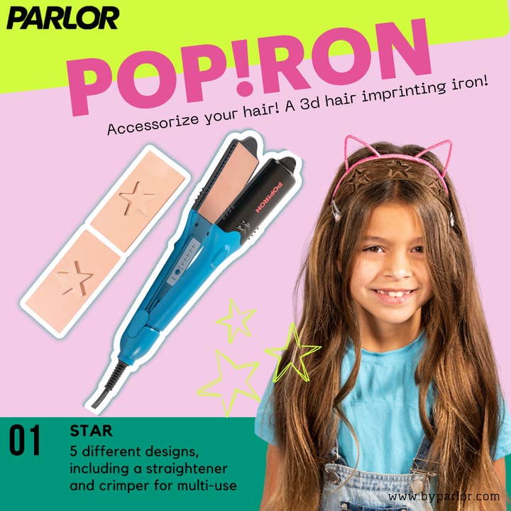Parlor - Wholesale Straightener/Flat Iron - Pop!ron6