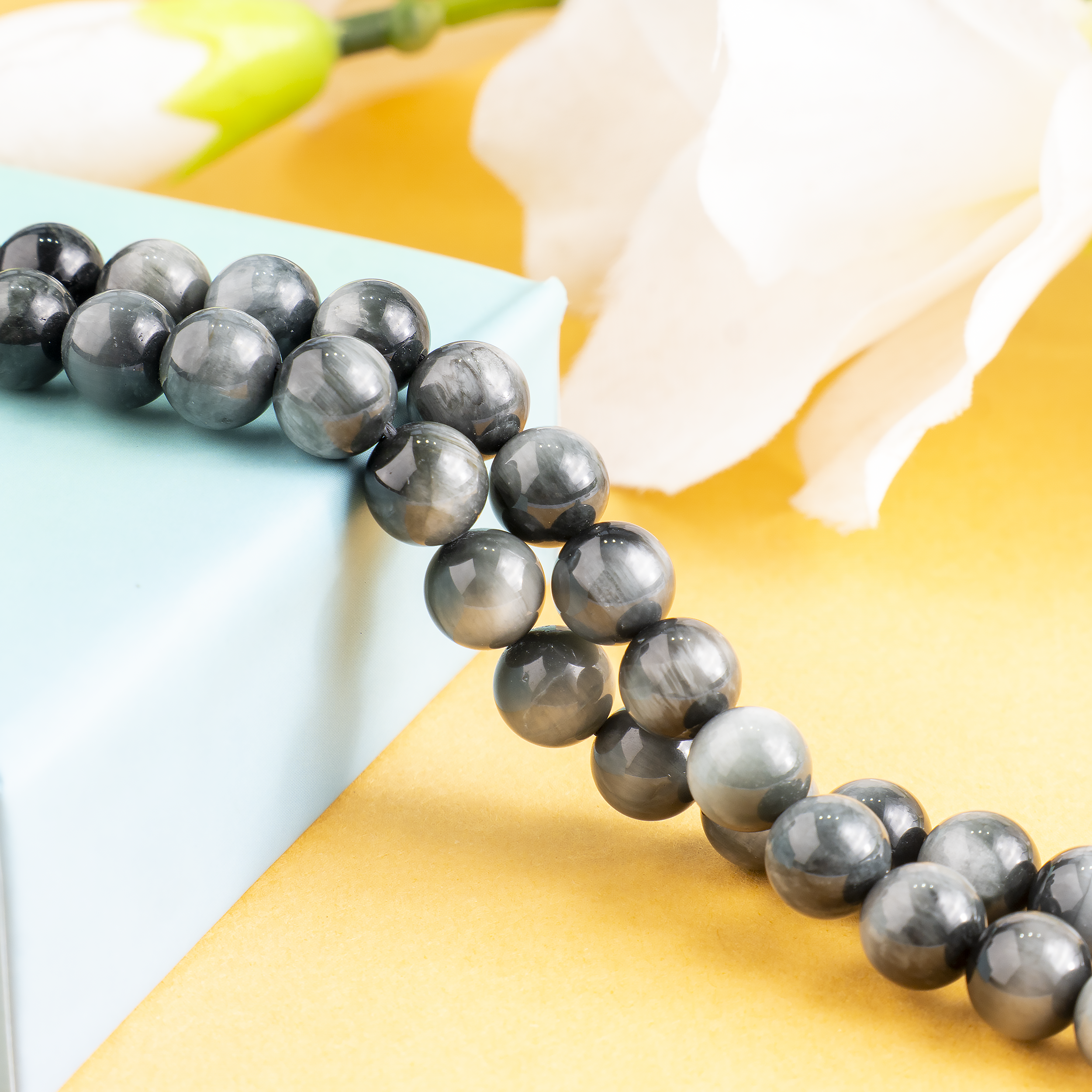 Soothing Crystals Beads - Wholesale Beads - Crystal Jewelry Beads | Cats eye| Gemstone Healing Beads 5