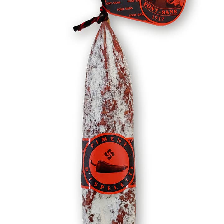 LuxFood-Shop - Wholesale Sausage - Peasant sausage Espelette pepper AOP - Font-Sans