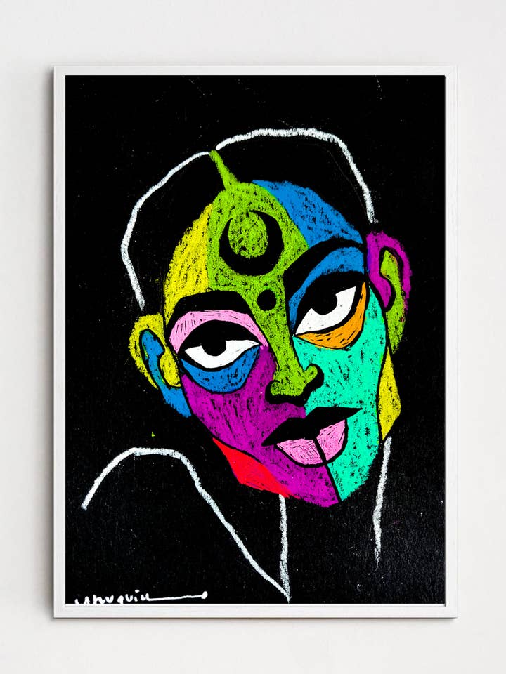 Chaos Goddess-Art, Illustration, Original Artwork, Painting for wholesale by Claudia Sahuquillo