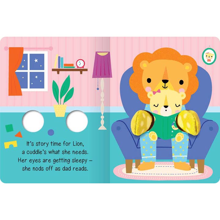 Simon & Schuster - Wholesale Baby & Toddler Book (0-2) - Cuddle Time: Finger Puppet Book by5