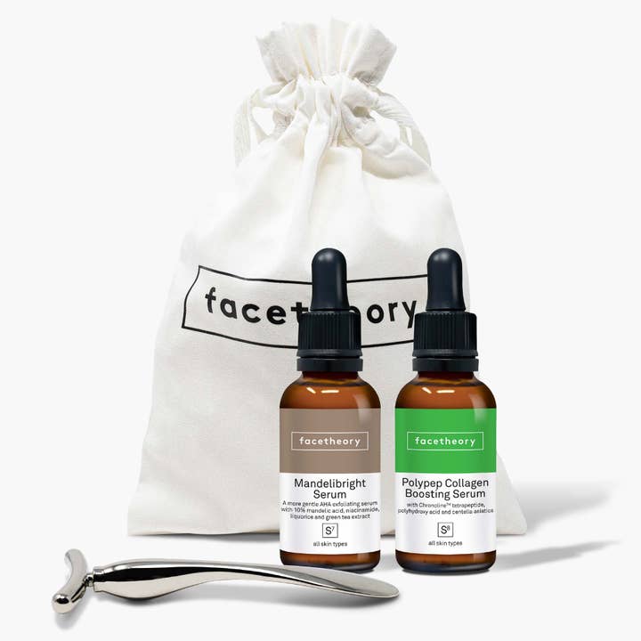 Serum-Set für den Großhandel von facetheory vegan skincare