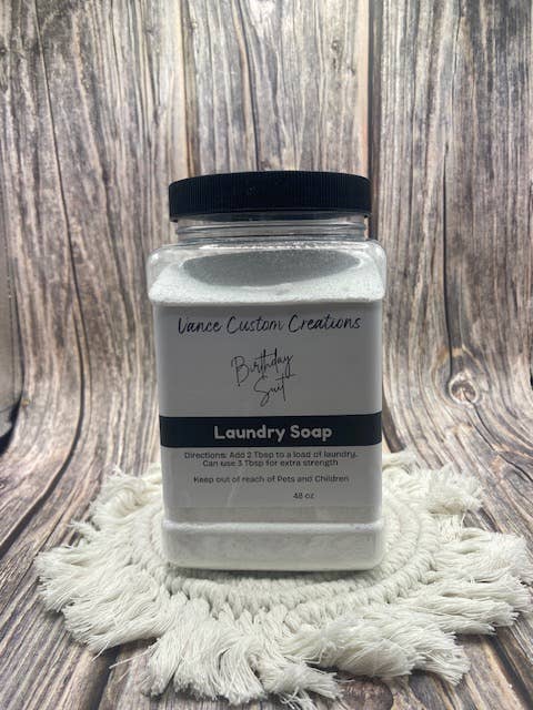Vance Custom Creations - Wholesale Laundry Detergent Powder/Pods - Laundry Soap