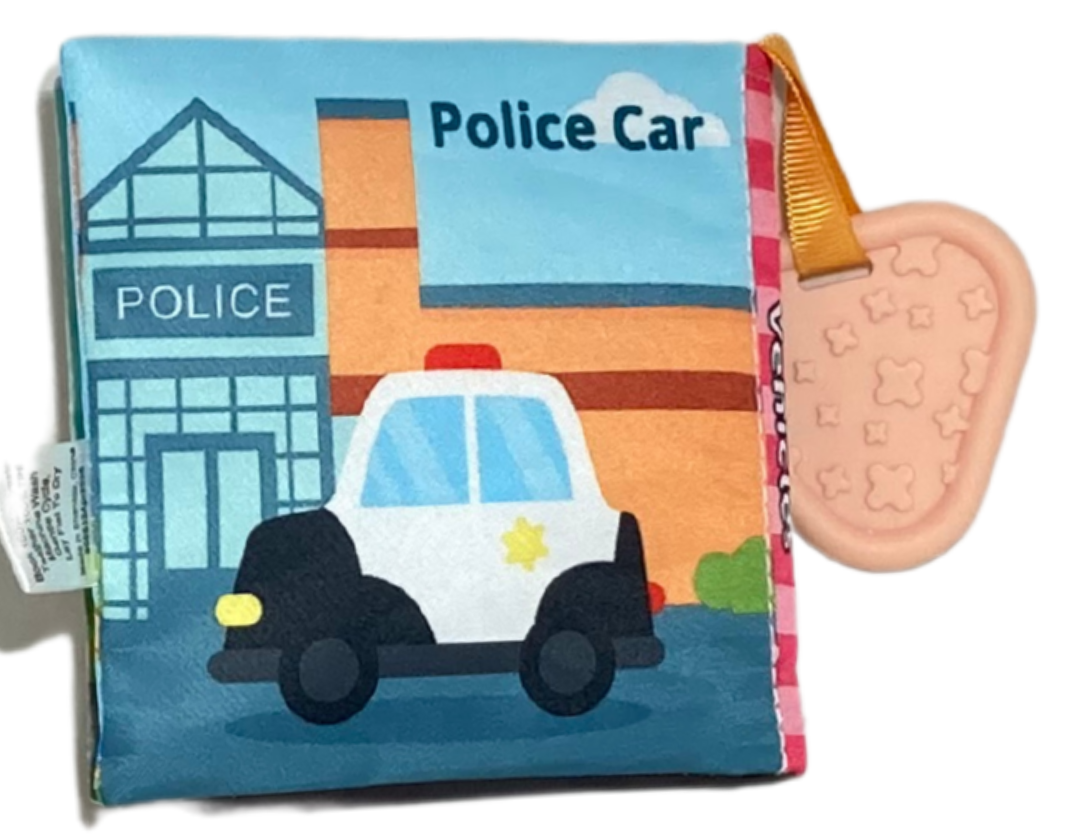 London Bridge & Maison Chic - Vente Livre pour bébés et tout-petits (jusqu'à 2 ans) - Recharge de livres en tissu avec anneau de dentition8