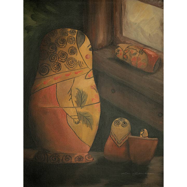 BABUSHKA | Kunstdruck für den Großhandel von Kate Bitsakos Studio