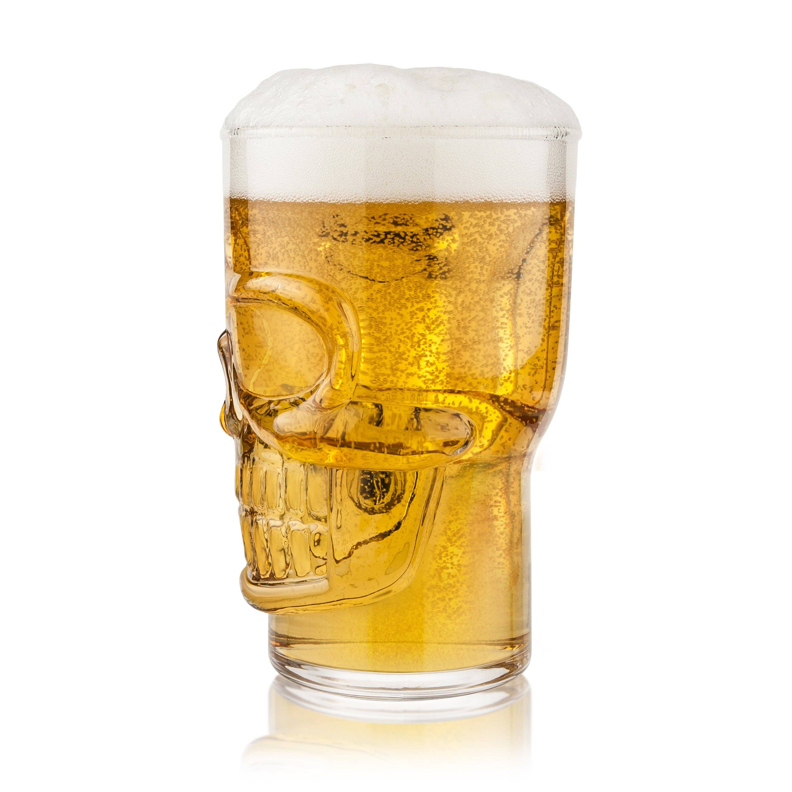 Final Touch - Wholesale Beer Glass/Mug - Brain Freeze Skull Beer Mug1