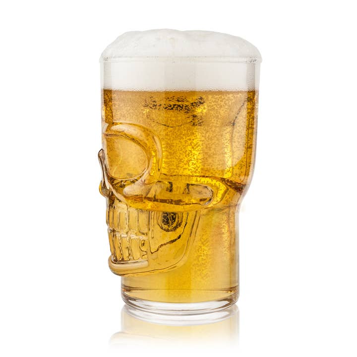 Final Touch - Wholesale Beer Glass/Mug - Brain Freeze Skull Beer Mug1