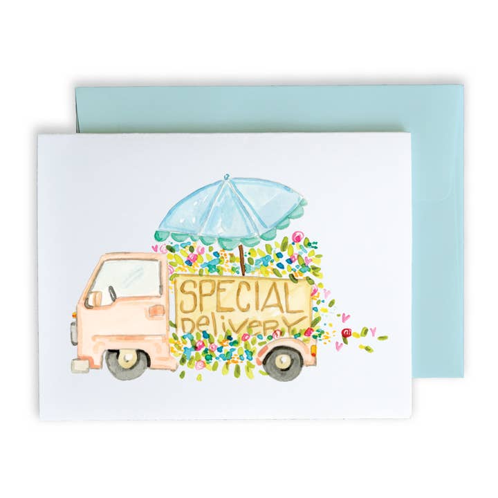 Special Delivery Card for wholesale by MaryGold Tales