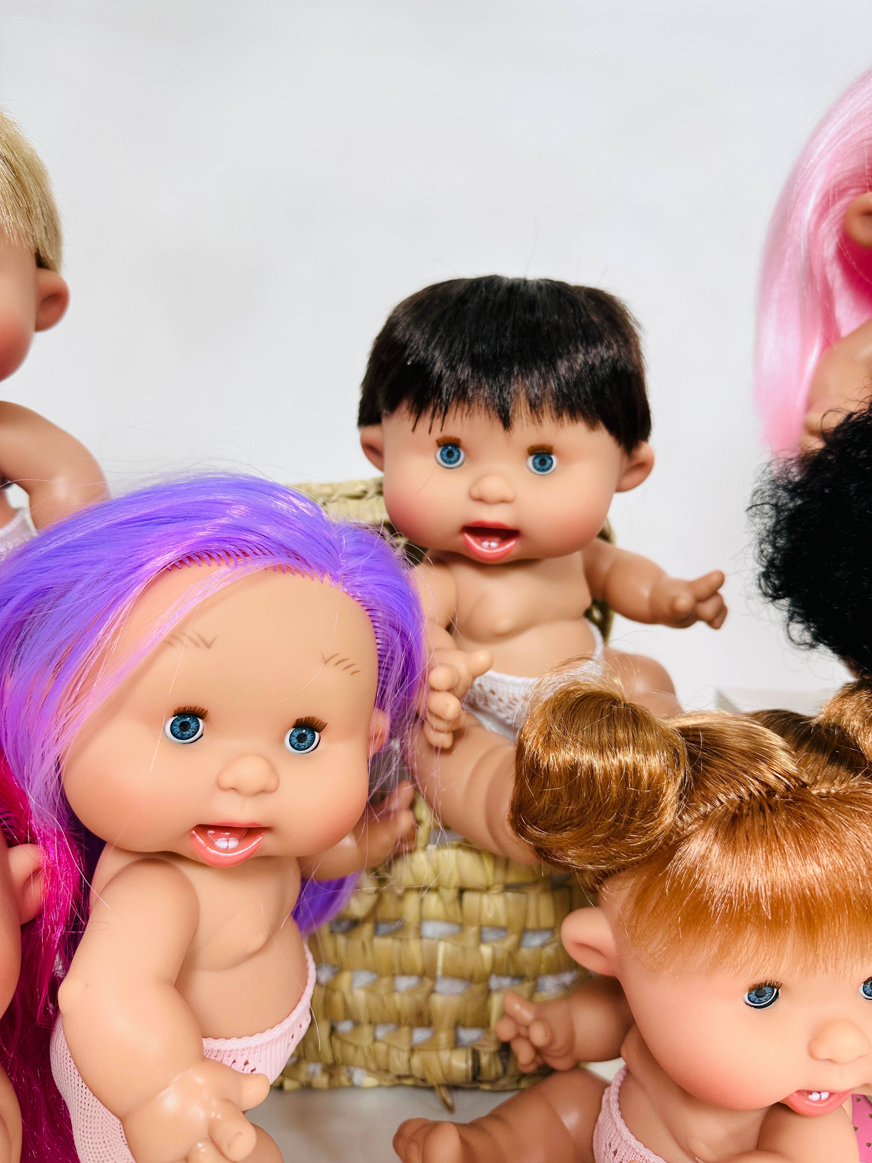 Nines Artesanals d'Onil Dolls - Vendita all'ingrosso Bambola - Bambini - BIANCHERIA INTIMA PER BAMBOLE PECOTE APRI E CHIUDI GLI OCCHI DISPLAY 87