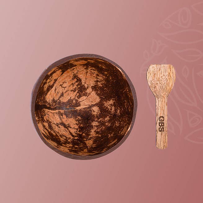 Global Beauty Secrets - Wholesale Decoratief bord/schotel/kom - Wellness Bowl met natuurlijke kokosnoot2