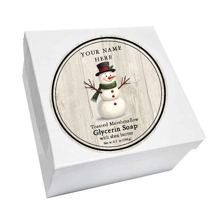 Customizable Farm Market Toasted Marshmallow 6.5oz Bath Bar for wholesale by Kiss Me in the Garden
