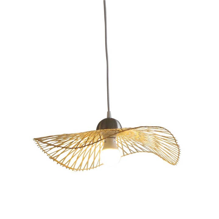 BRAIDED BAMBOO PENDANT LAMP Ø 45 CM KIX for wholesale by Now's Home
