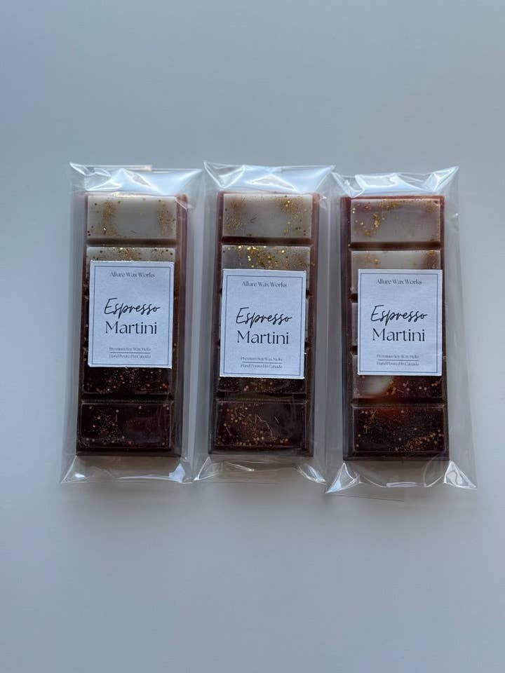 Barre de Cire Parfumée Espresso Martini pour la vente par Allure Wax Works