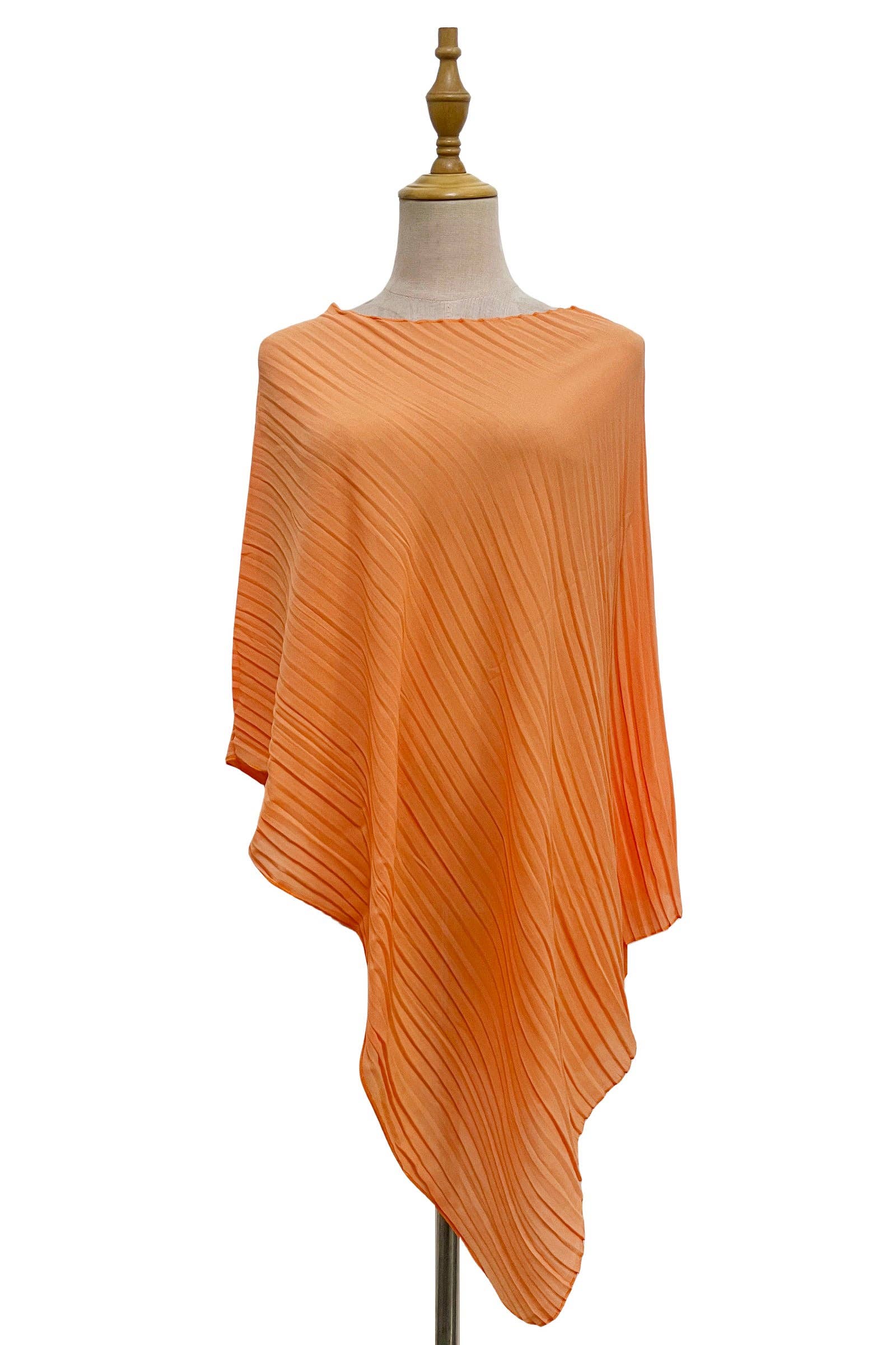 Fashion Scarf World – wholesale Swim cover-up – Women’s – Plain Pleated Chiffon Cover Up22